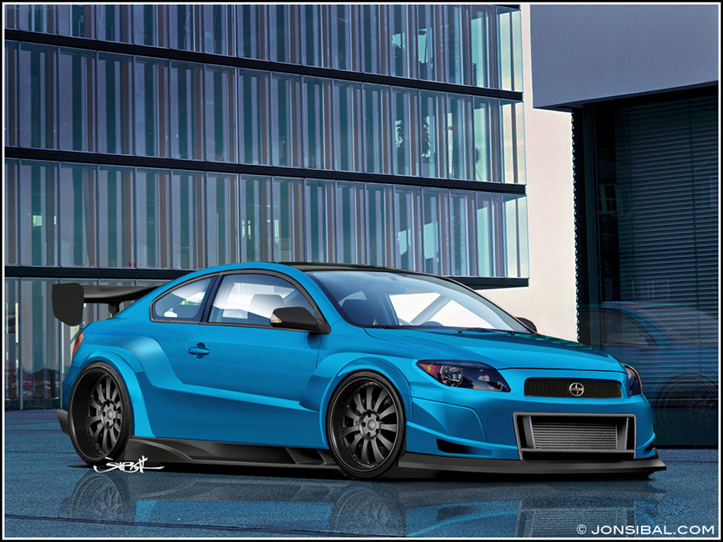 SCION tC Revault front