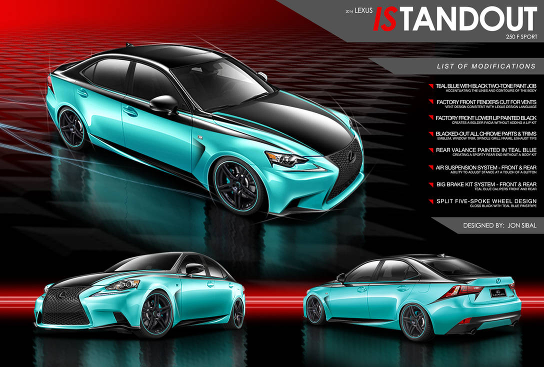 Lexus ISTANDOUT 250 F Sport Concept by jonsibal