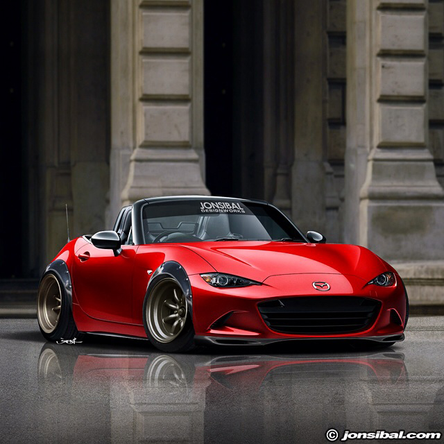 2016 Mazda Miata on RS Watanabe