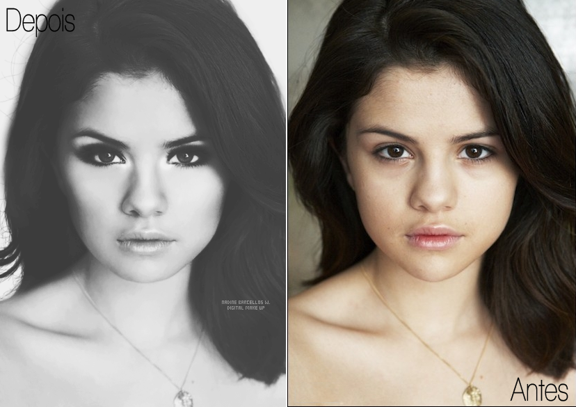 Selena Gomez (Digital Makeup)