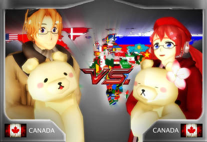 [MMDxAPH] - Canada vs Nyo!Canada