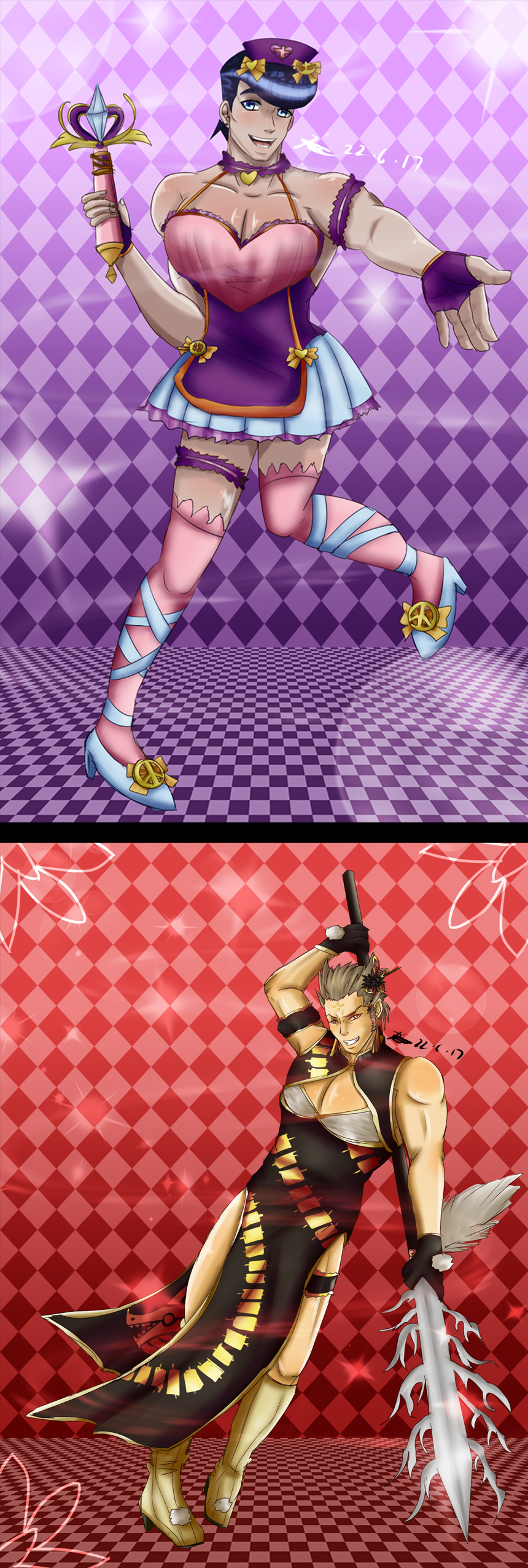 Magical Girl ops is over and I'm sad but Jojo's lives on ! : r/Animemes