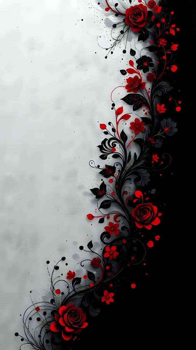 Gothic red roses by gravitymoves on DeviantArt