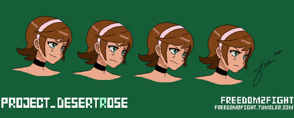 Project_DesertRose Character Portaits