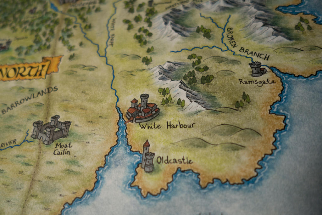 WHITE HARBOR (HandDrawn Westeros Map Detail) by Klaradox on DeviantArt