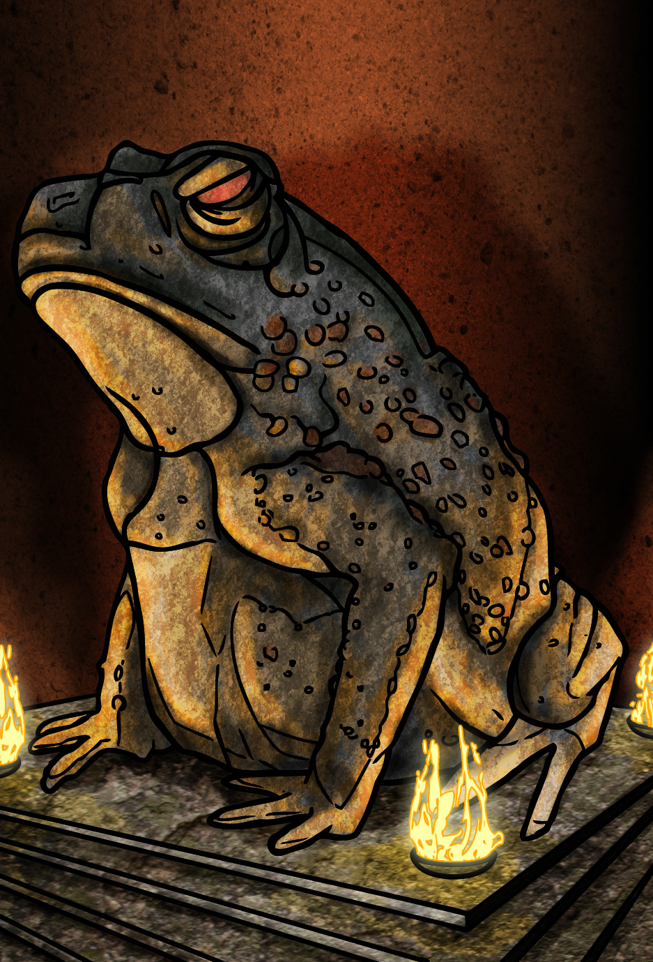 Toadstone The Toadstone (The Gods of Essos) by Klaradox on DeviantArt