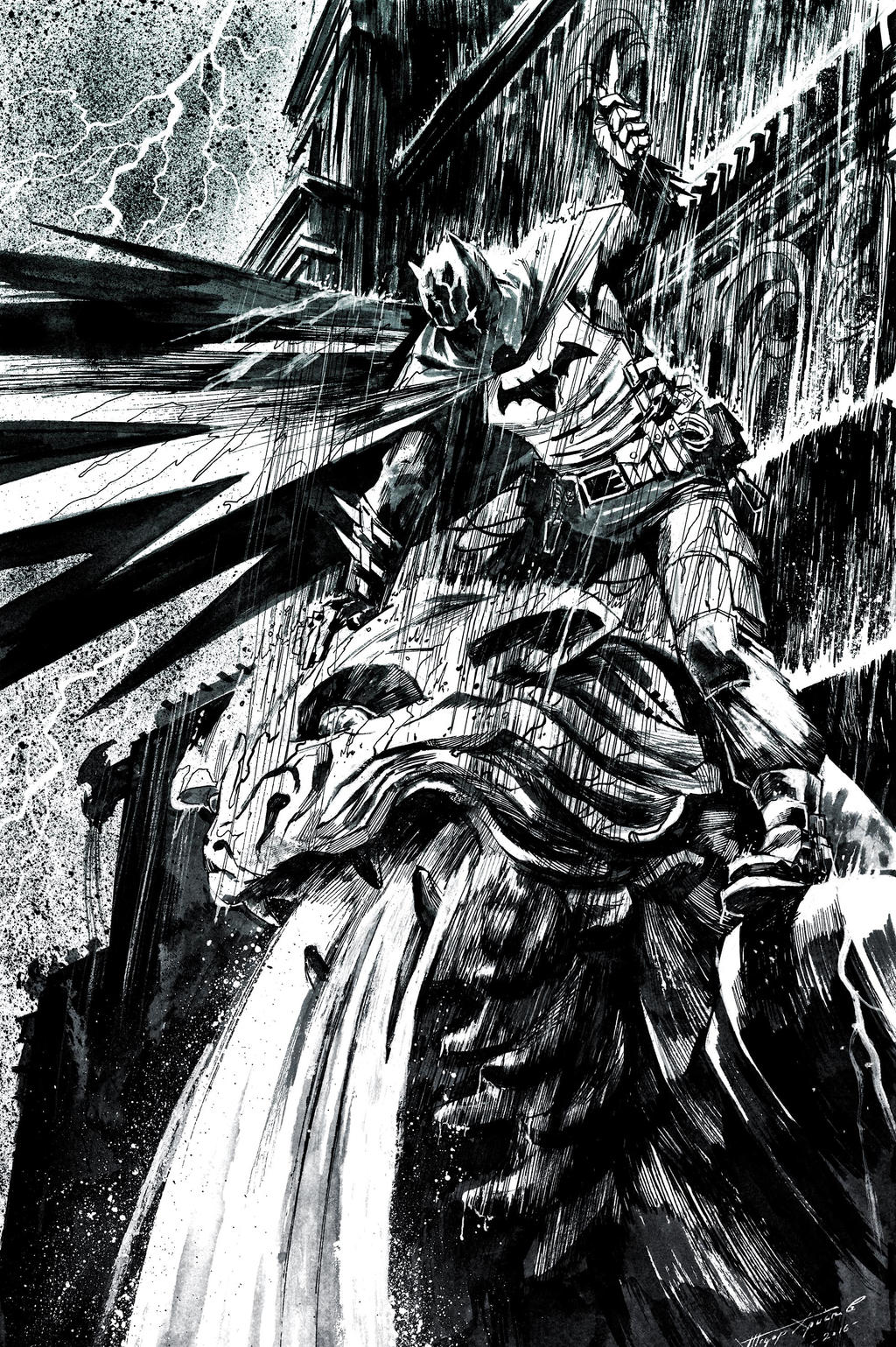 Batman Commission #3 by Hristov13 on DeviantArt