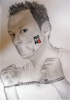 Michael emerson NOH8