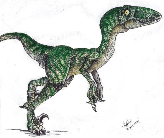 Velociraptor mongoliensis - Jurassic Park novel