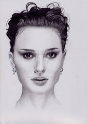 Drawing of Natalie Portman