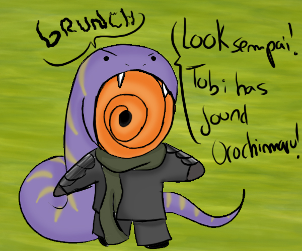 Tobi has found Orochimaru