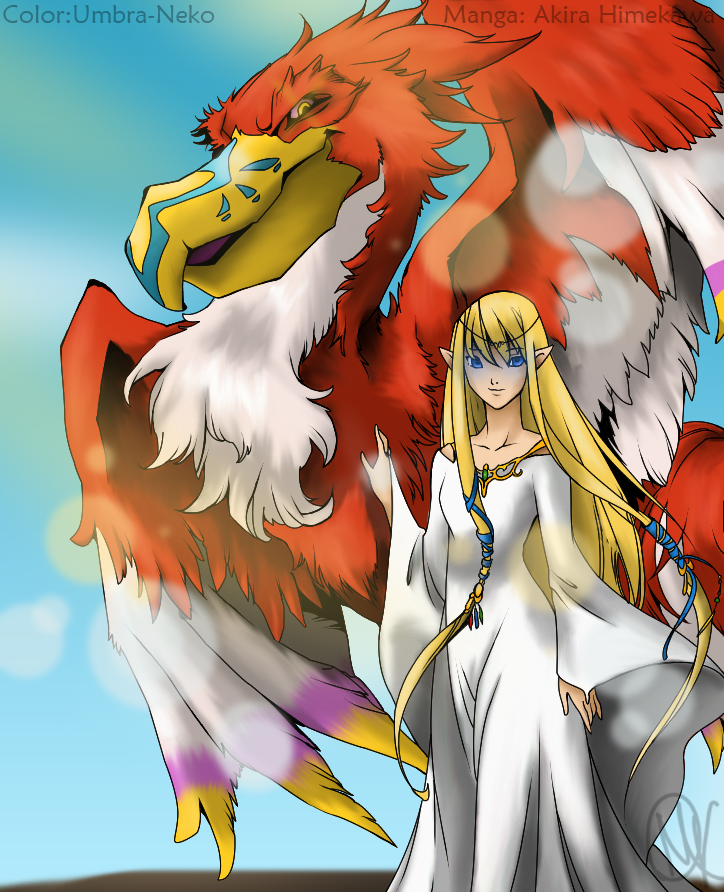 The White Goddess and Loftwing by Umbra-Neko on DeviantArt