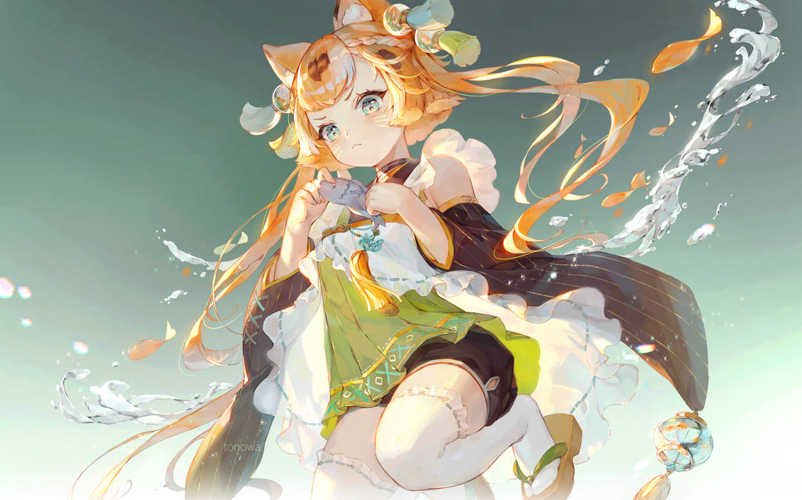 Calico- Original character by Tonowa on DeviantArt