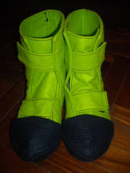DBZ Videl Cosplay - Boots #4 (front)