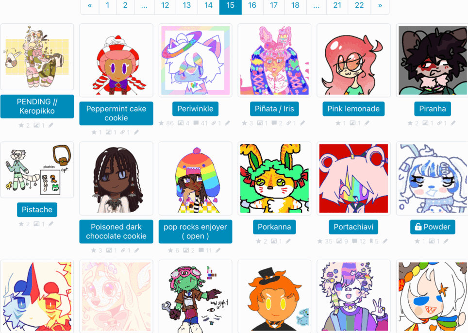 Character 360 Names 360+ characters purge (OPEN) by Cheerrie on DeviantArt