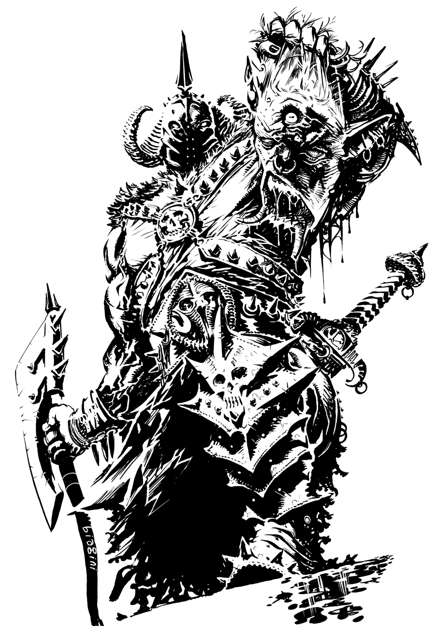 Death Dealer - Frazetta tribute