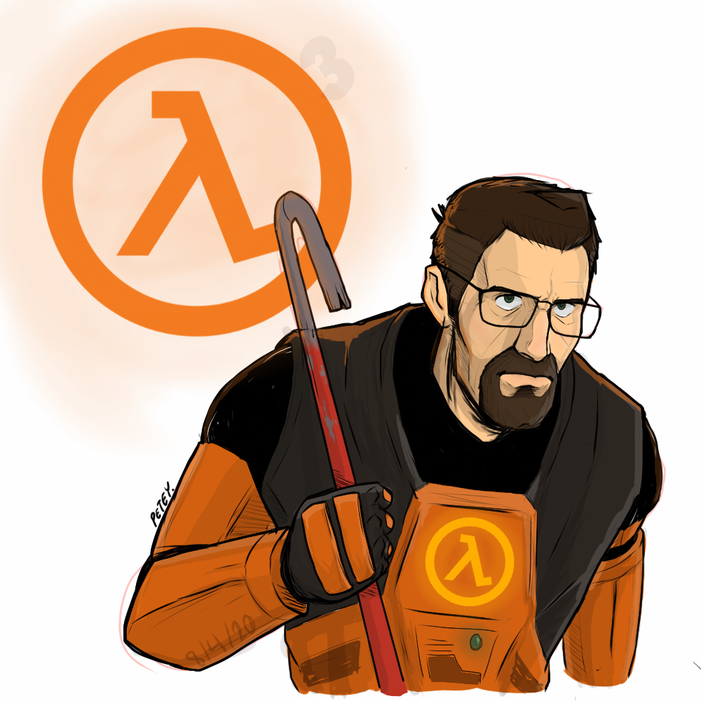 Gordon Freeman Deviantart gordon freeman by iTryHardArtist on DeviantArt