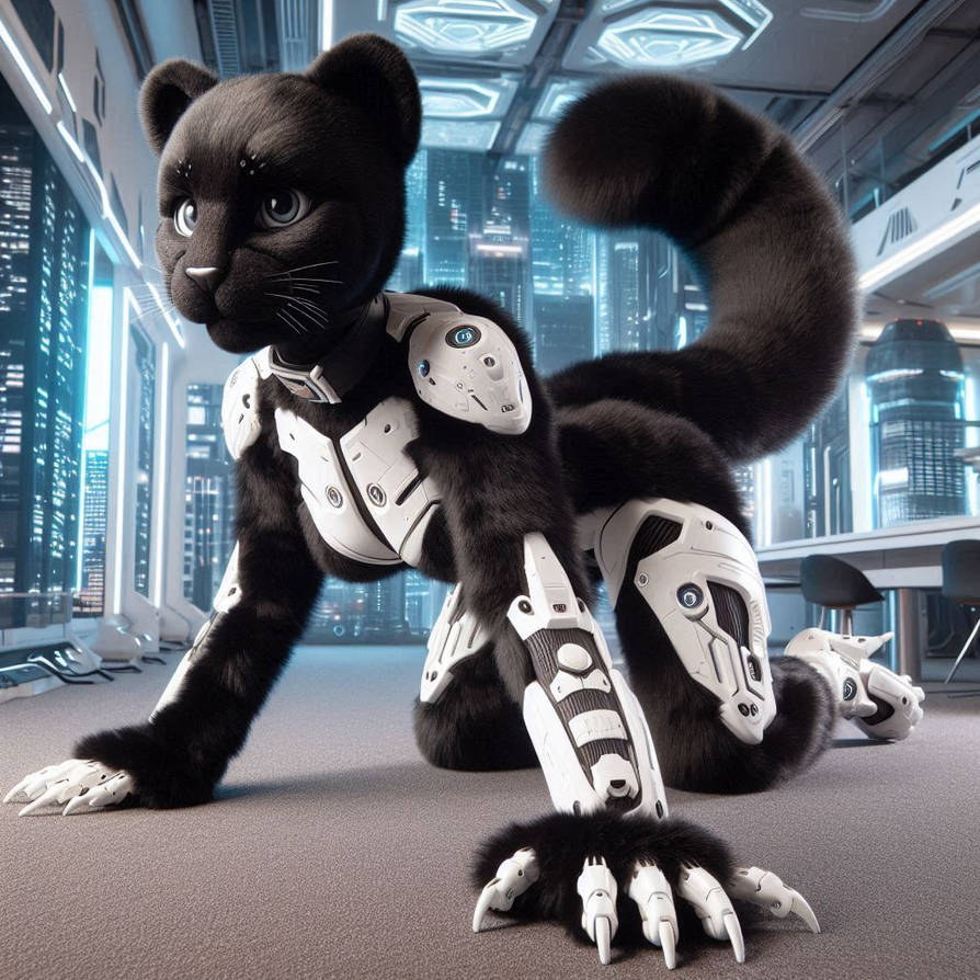 Blue Nightwalker The Nano Nightwalker of the Panther Fursuit by BlueWhale26 on DeviantArt