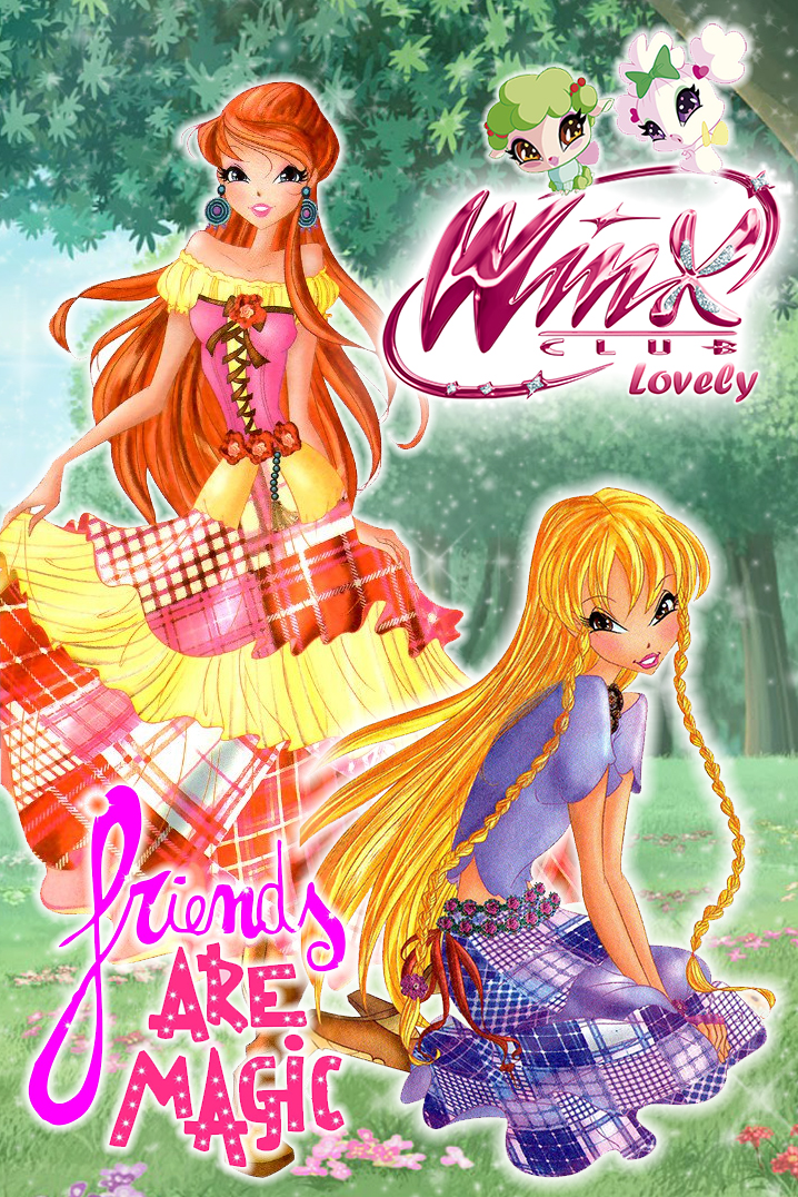 Winx Linphea Winx Club poster: Bloom and Stella Linphea style by WinxLovely on ...