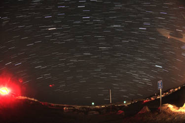 Horseneck beach Startrail