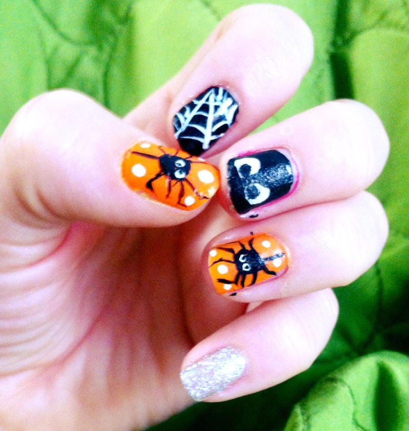 Spooky Halloween Nails By Dani Wicked On Deviantart