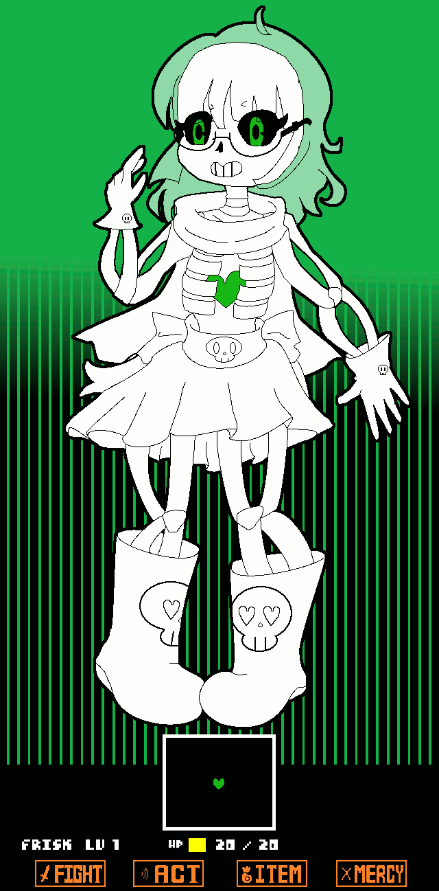 Undertale Oc S K Elly By Eluria Mendes On Deviantart