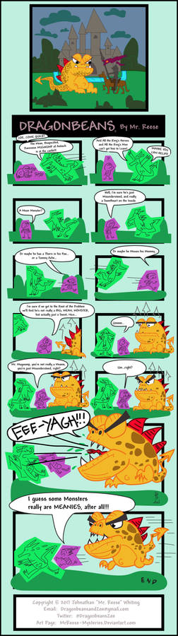 Zoe and The Mugwump - Comic Strip