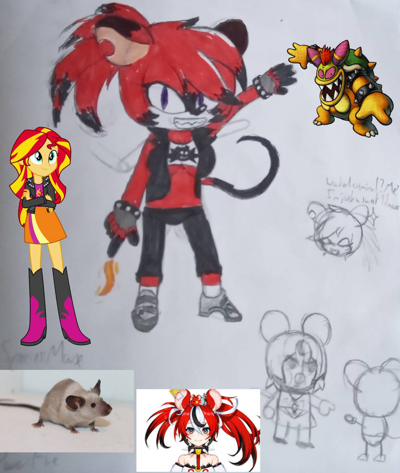Unamed Mouse OC by KitsunaGacha on DeviantArt