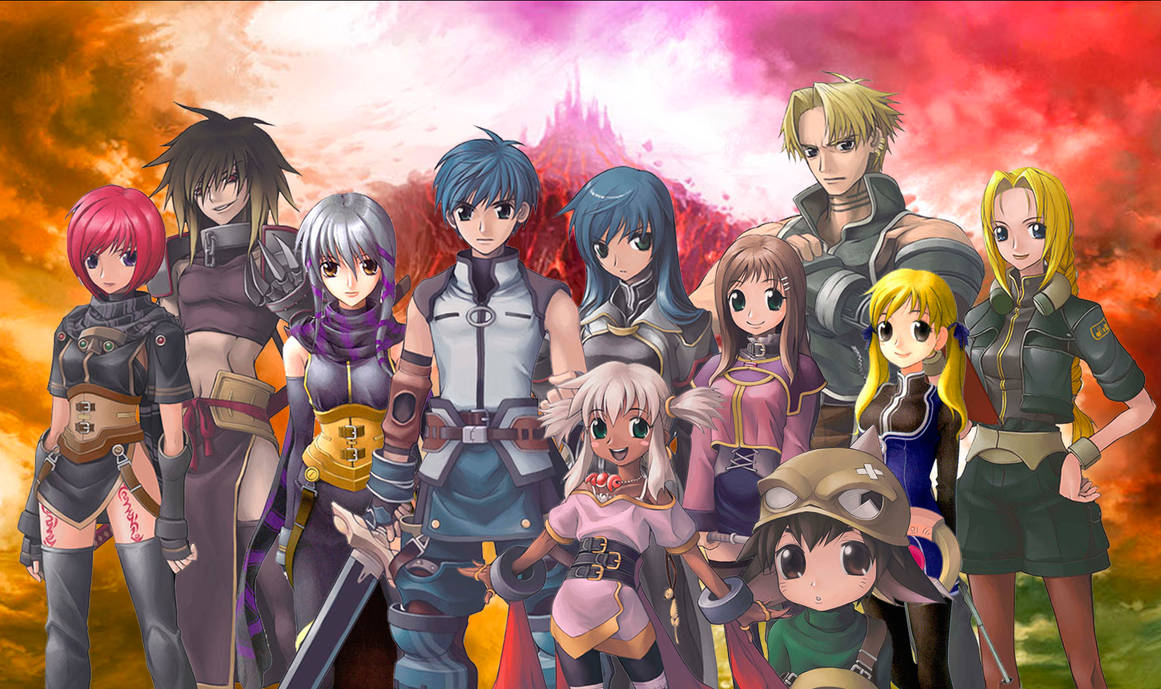 Star Ocean 3 Characters By GIOVANNIMICARELLI On DeviantArt star-ocean-3-characters-by-giovannimicarelli-on-deviantart