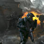 halo reach wallpaper firefight