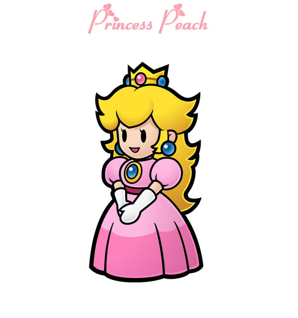 Paper Princess Peach by Gigabowsertikal on DeviantArt