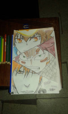 Tsuna Natsu Ichigo