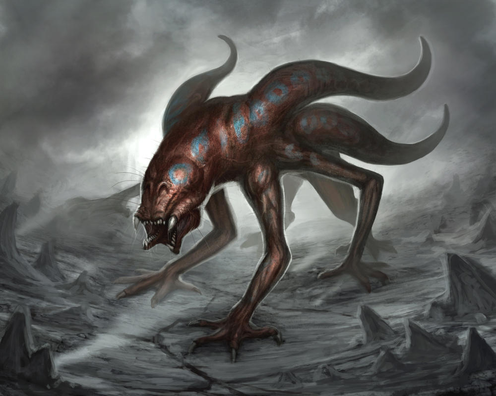 Doubt Creature CreatureConcept by DanRobArt on DeviantArt