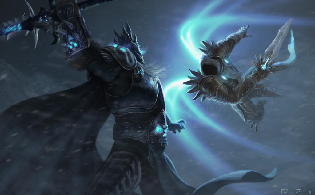 Arthas vs Tyreal HoTS Contest Entry by DanRobArt Arthas vs Tyreal HoTS Contest Entry by DanRobArt