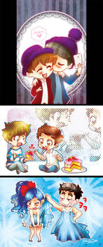 YeWook EunHae KangTeuk postcards