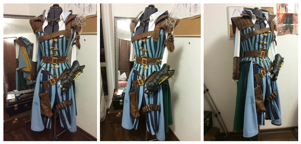 Evie Frye Steampunk cosplay set