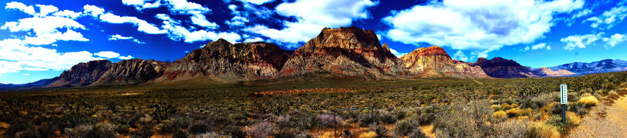 Panoramic- Red Rock