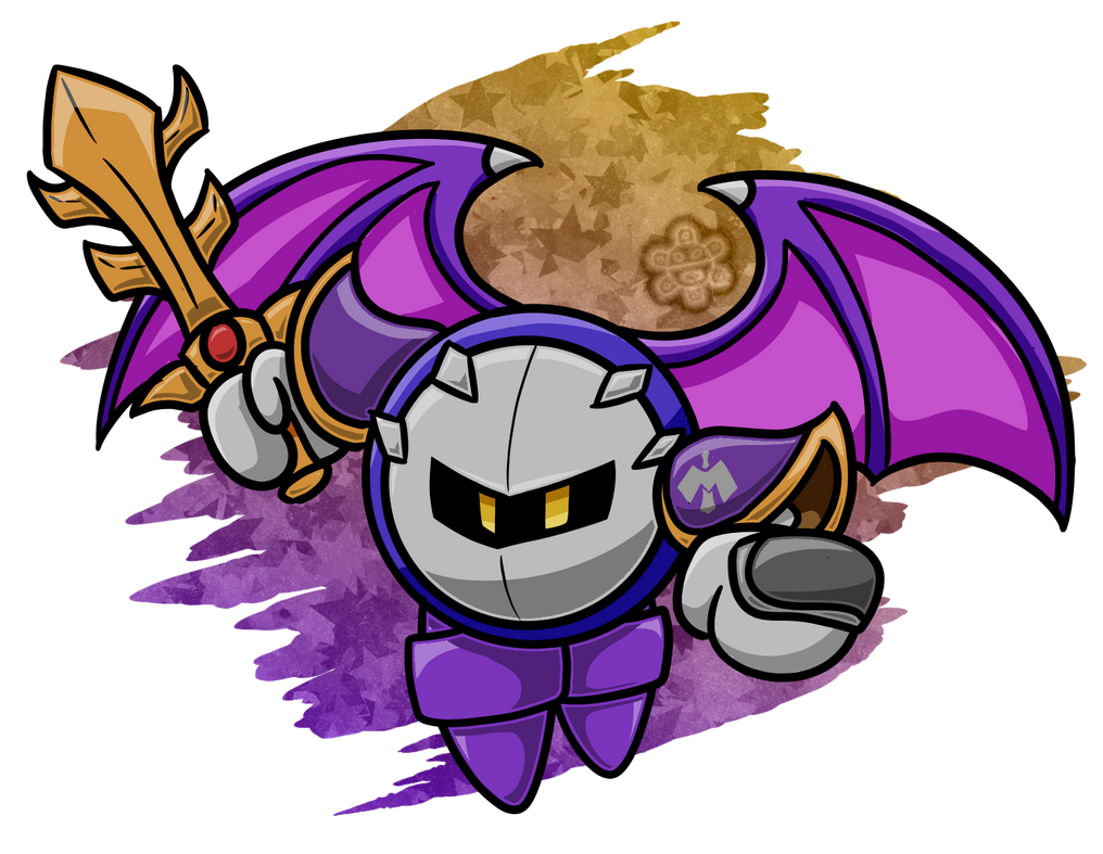 Meta Knight by BlazingSunDraws on DeviantArt