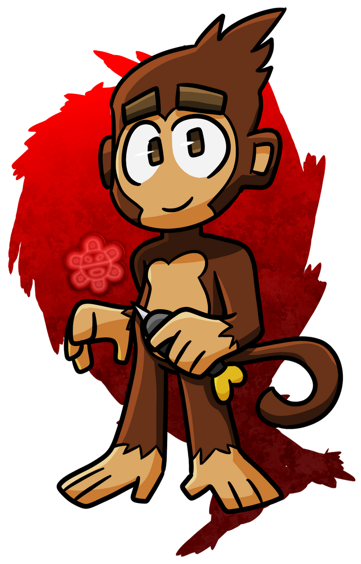 Monkey Form Deviantart Dart Monkey by BlazingSunDraws on DeviantArt
