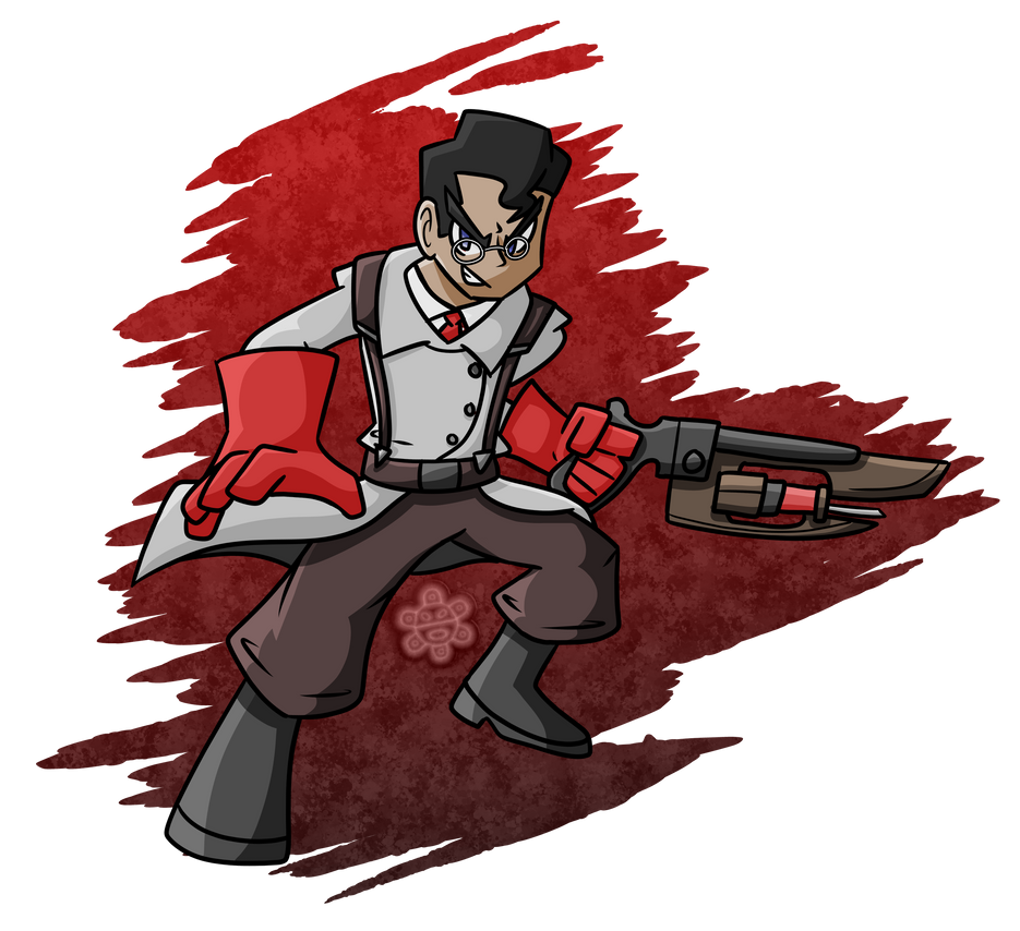 TF2 Medic by BlazingSunDraws on DeviantArt