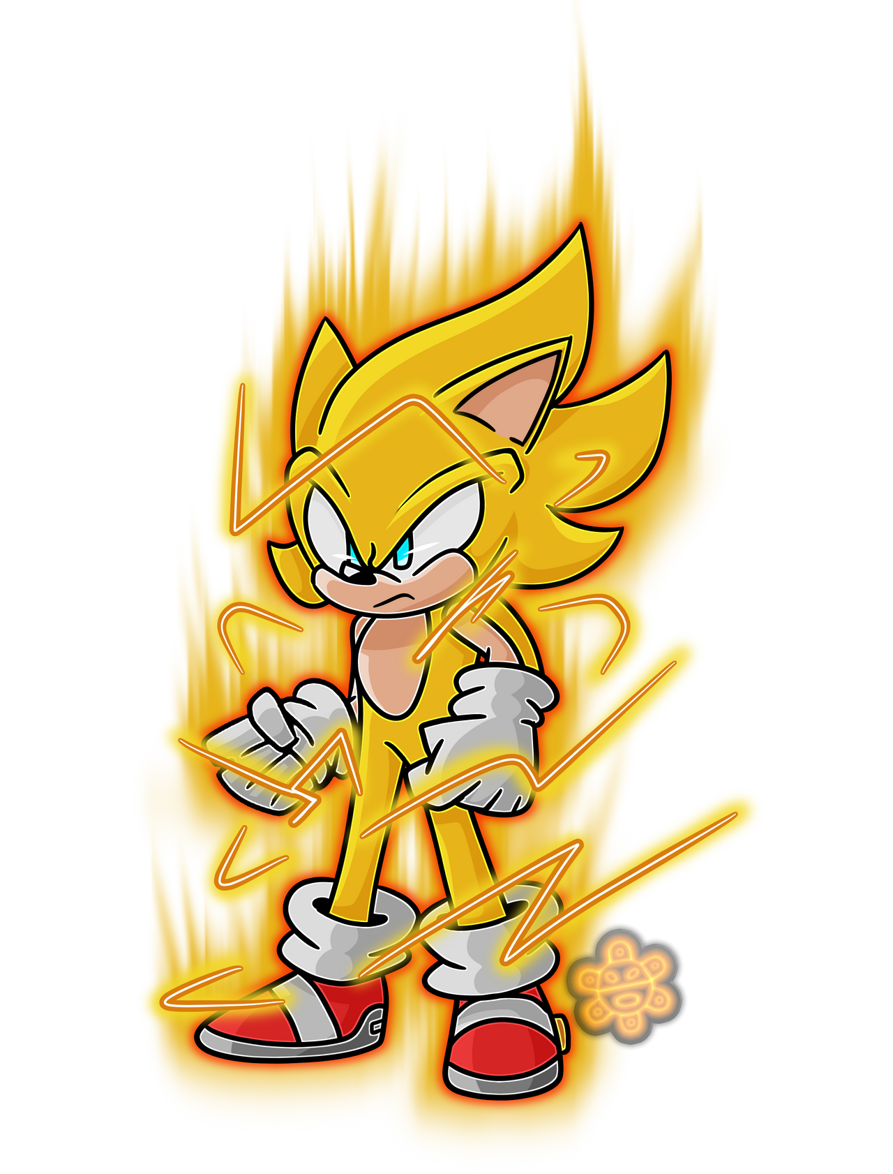 Super Sonic 2 by BlazingSunDraws on DeviantArt Super Sonic 2 by BlazingSunDraws on DeviantArt