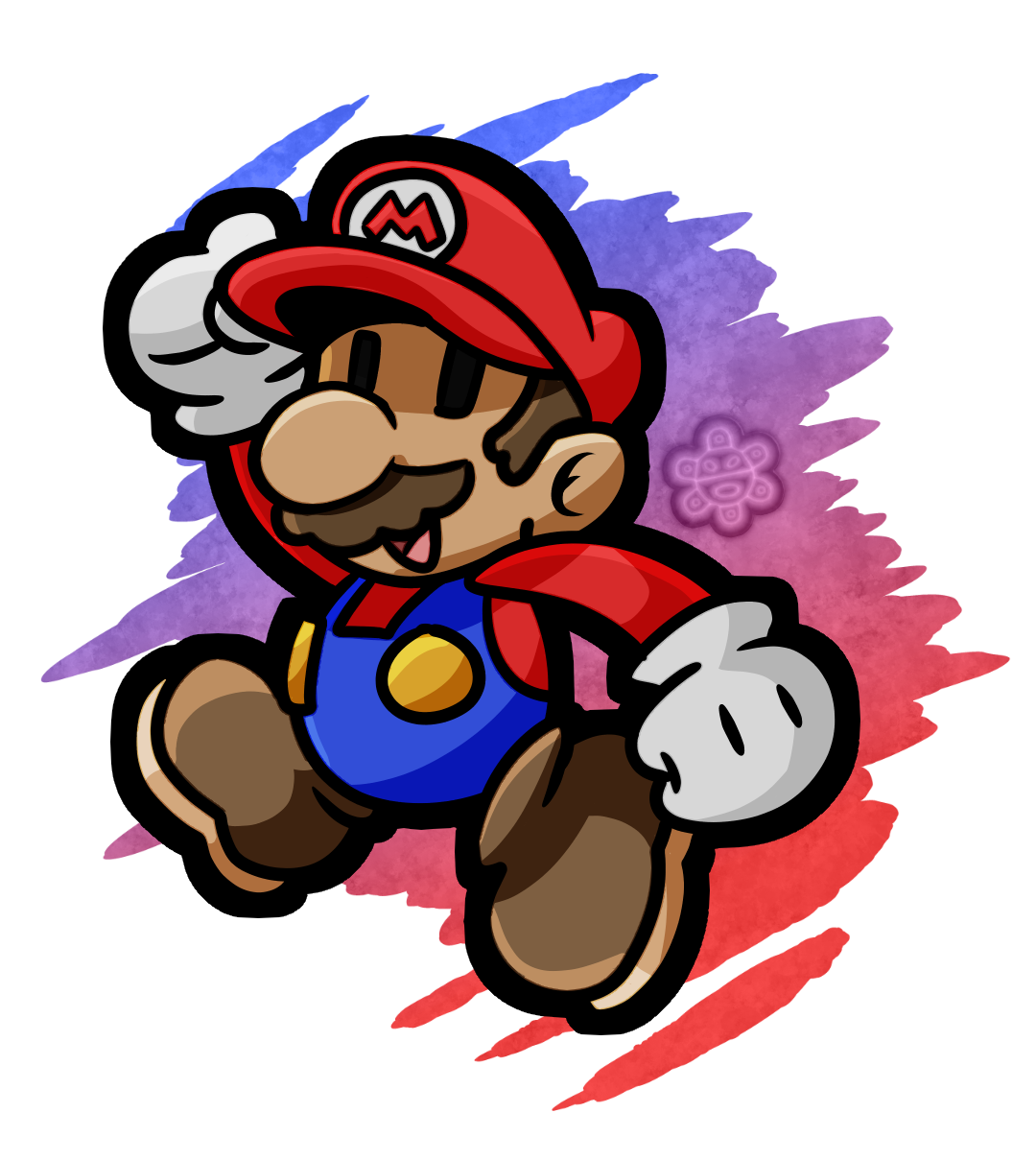Paper Mario by BlazingSunDraws on DeviantArt