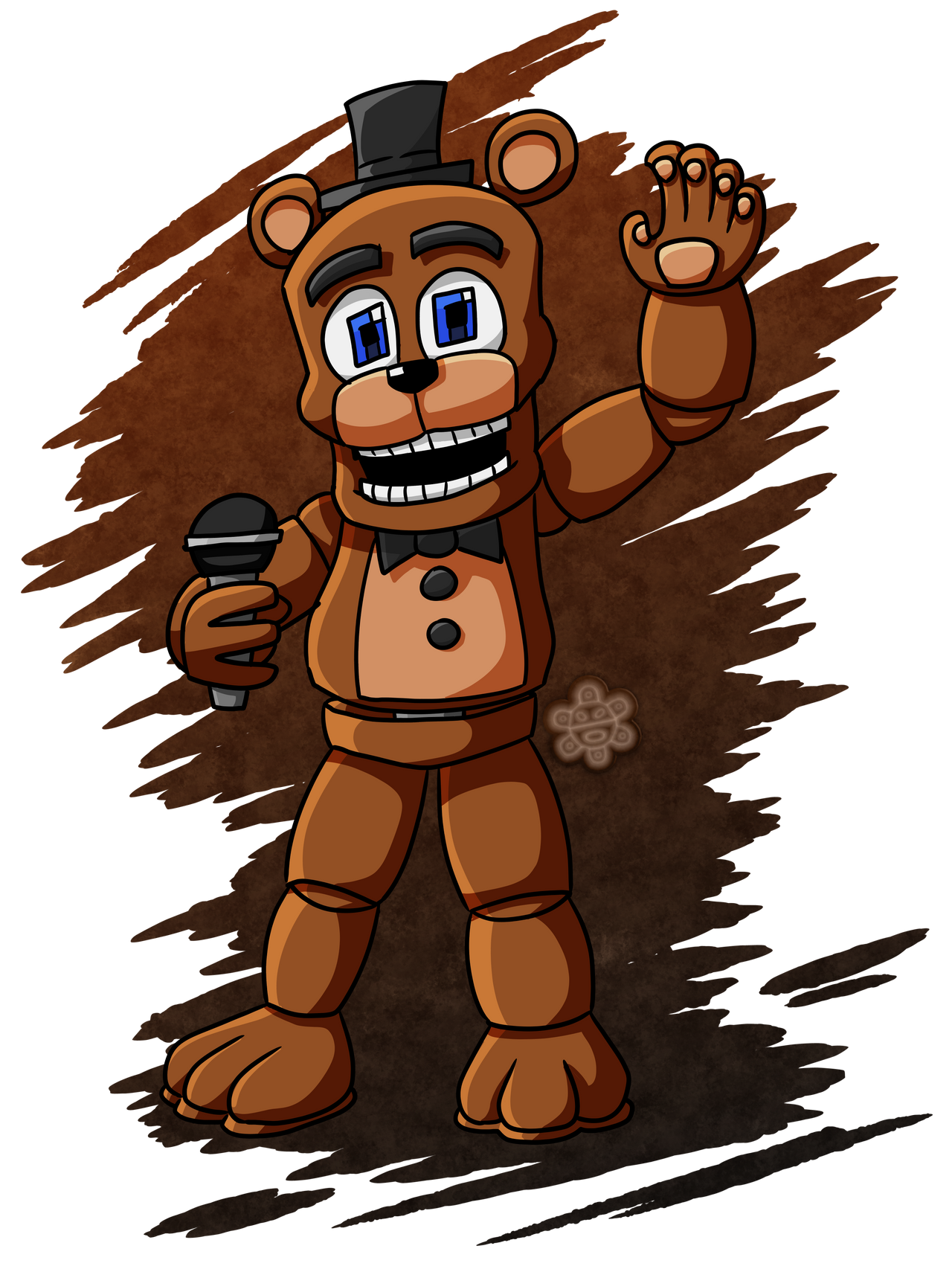 3D Render: Withered Freddy Transparent by MegaMario2001 on DeviantArt