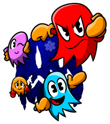 Pac-Man Ghosts