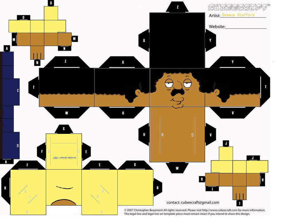 Cleveland Brown - Cubeecraft