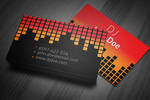 Radio DJ Business Card Template