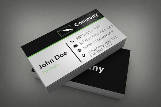 Clean Corporate Business Card Template