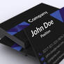 Dark Corporate Business Card Template