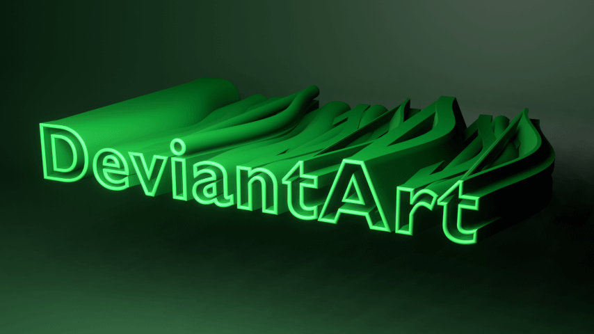 DeviantArt Text Animation #1 by mardoek50 on DeviantArt