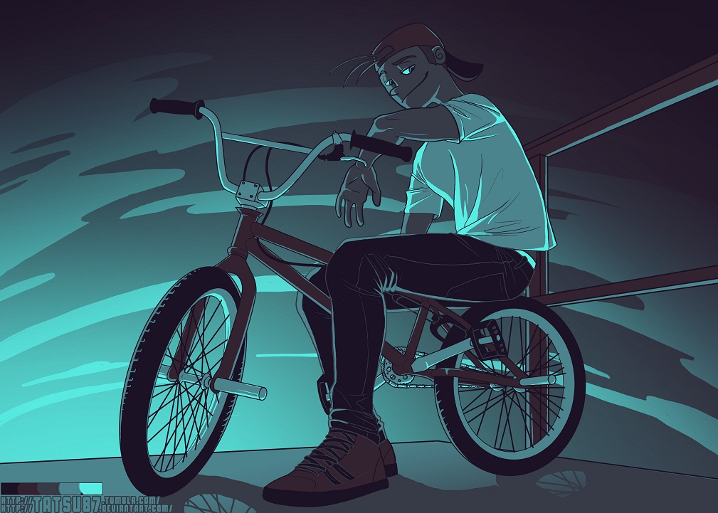 The biker